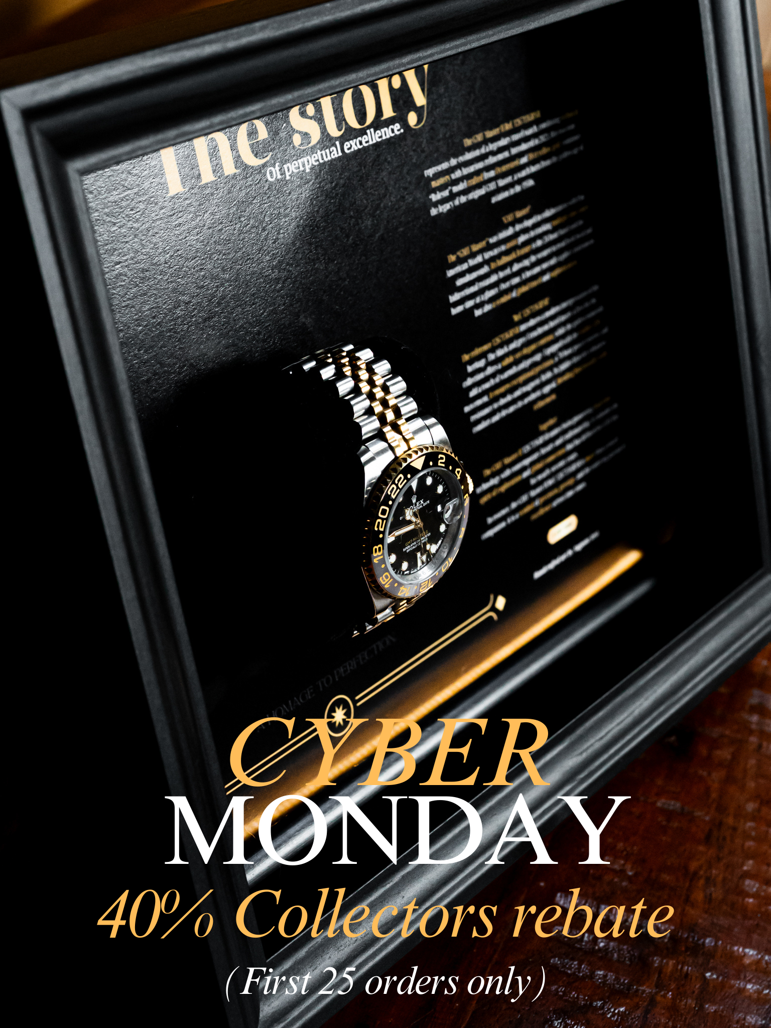 The Story of Perpetual Excellence™ Gelimiteerde 3D Kunst (1 van de 500 wereldwijd)